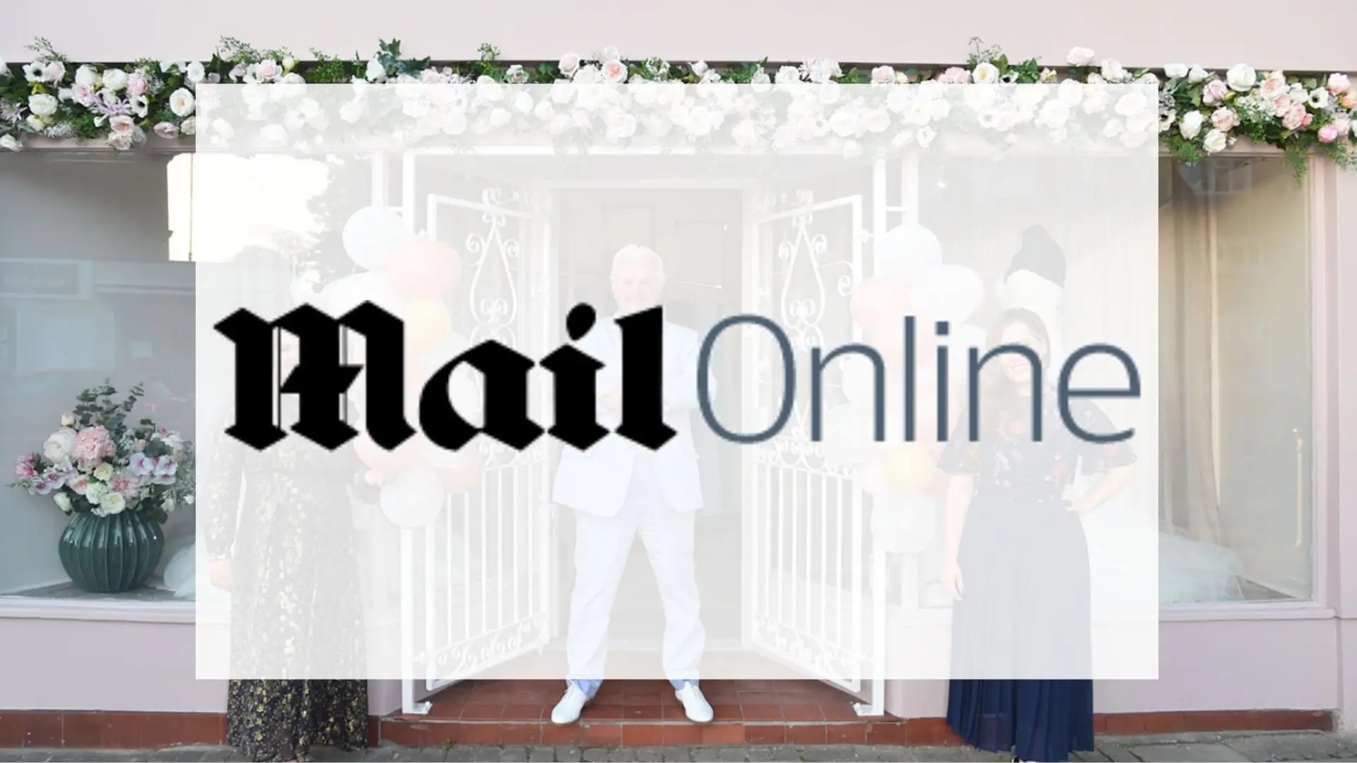 daily mail uk logo with bromley brides logo