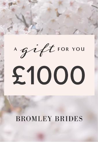 Bromley Brides Gift Cards Style #£1000 Holiday Gift Voucher #0 default thumbnail